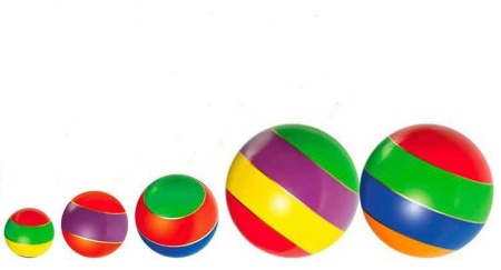 Купить Мячи резиновые (комплект из 5 мячей различного диаметра) в Бавлах 